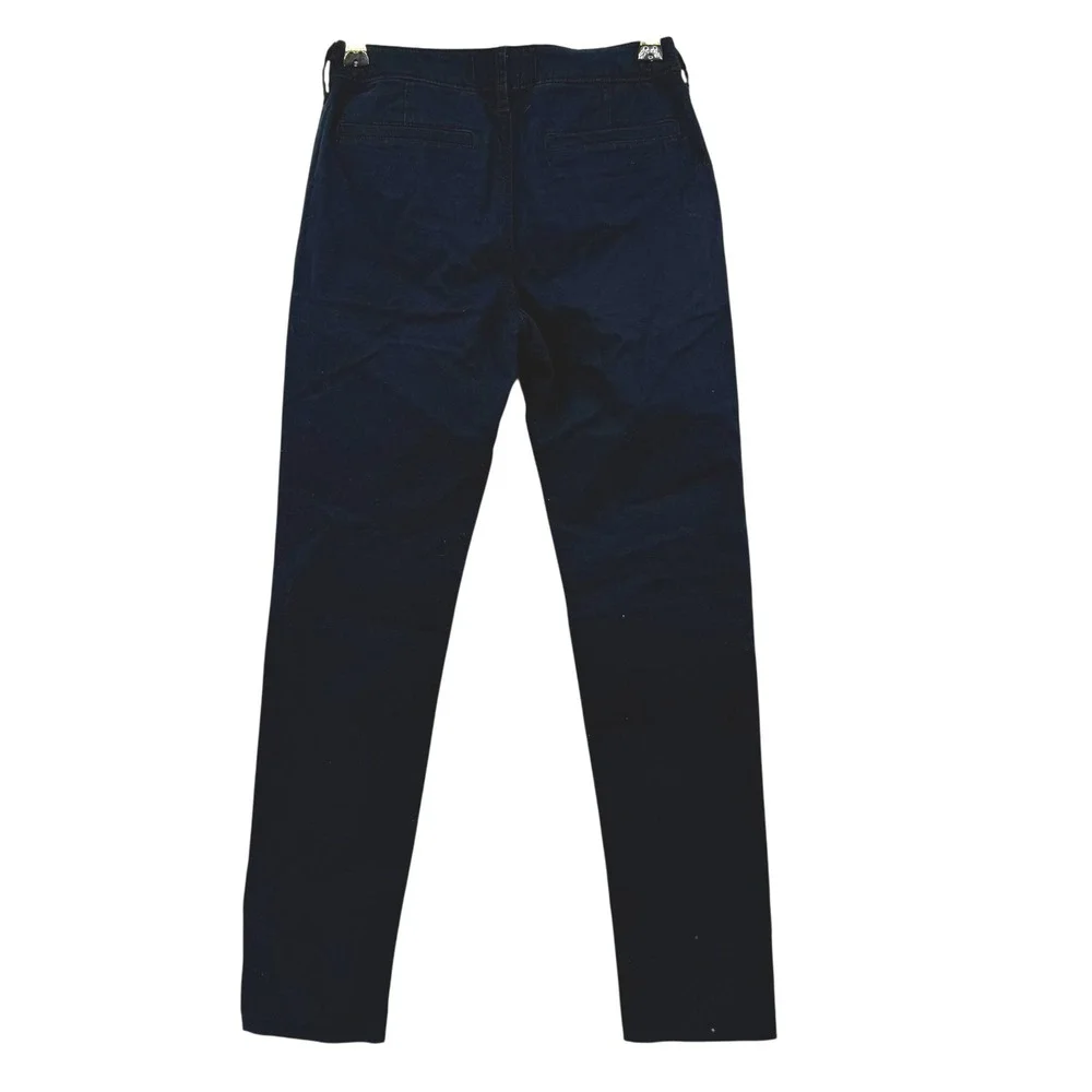NWT Abercrombie Kids‎ Boys Chino Pants Navy Blue Stretch Twill 9/10 Long School
